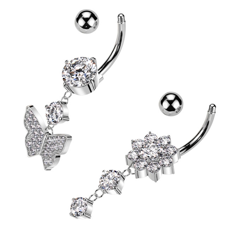 ヘソピアス 14G ジュエル | ピアス専門店HOMESLICEPRODUCTIONS | 詳細画像6 