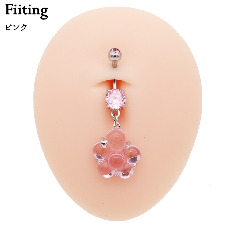 ヘソピアス 14G バナナバーベル | ピアス専門店HOMESLICEPRODUCTIONS | 詳細画像10 