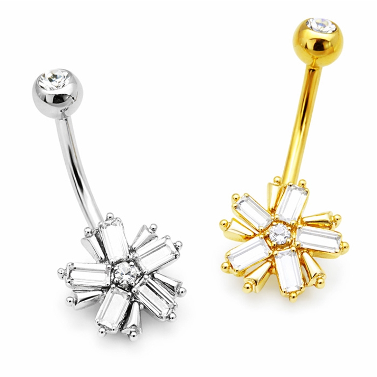 ヘソピアス 14G バナナバーベル | ピアス専門店HOMESLICEPRODUCTIONS | 詳細画像8 