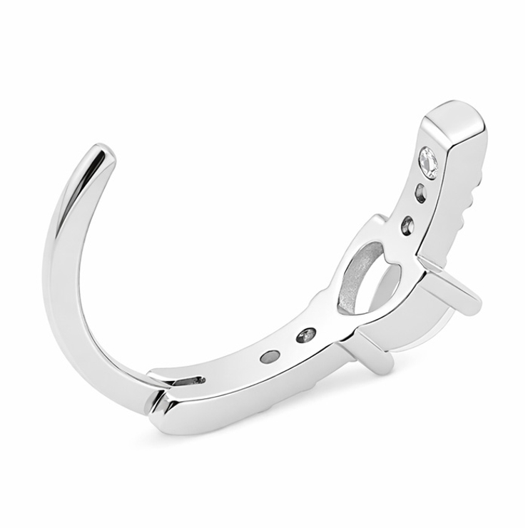 ヘソピアス 14G バナナバーベル | ピアス専門店HOMESLICEPRODUCTIONS | 詳細画像8 