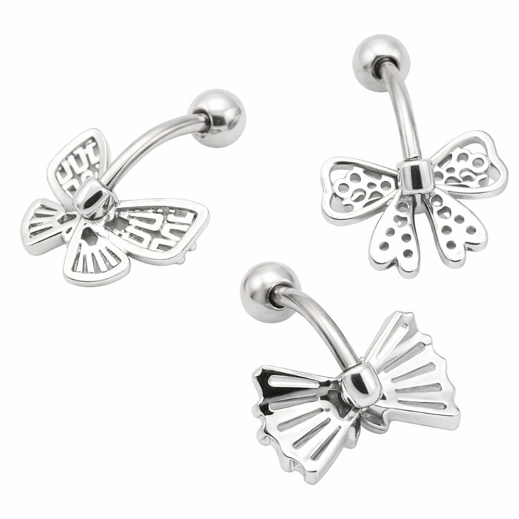 ヘソピアス 14G バナナバーベル | ピアス専門店HOMESLICEPRODUCTIONS | 詳細画像8 