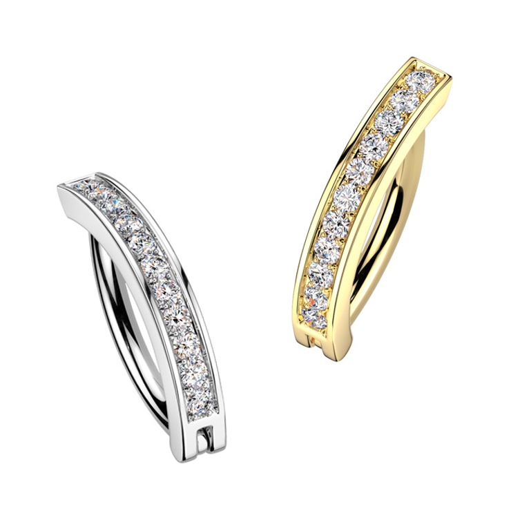 ヘソピアス 14G パヴェジュエル | ピアス専門店HOMESLICEPRODUCTIONS | 詳細画像5