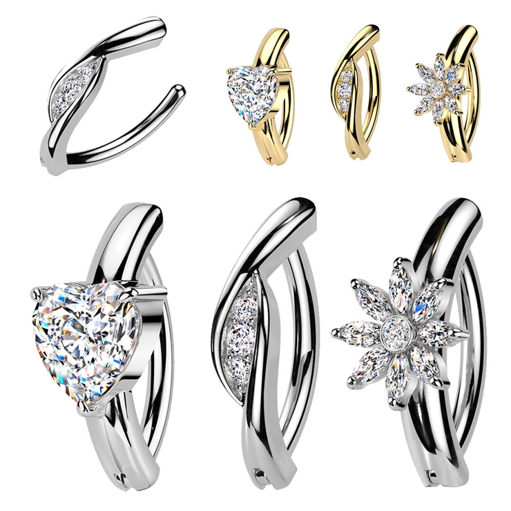 ヘソピアス 14G ジュエル | ピアス専門店HOMESLICEPRODUCTIONS | 詳細画像1 