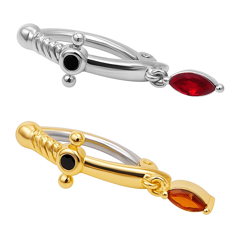 ヘソピアス 14G ダガー | ピアス専門店HOMESLICEPRODUCTIONS | 詳細画像7 