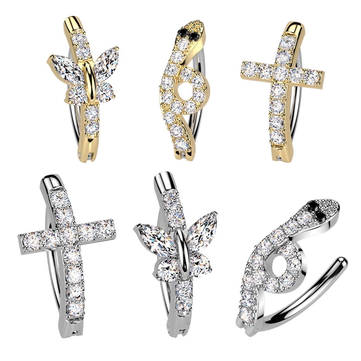 ヘソピアス 14G ジュエル | ピアス専門店HOMESLICEPRODUCTIONS | 詳細画像1 