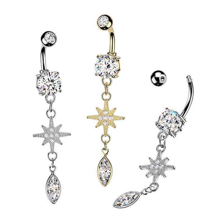へそピアス 14G ヘソピアス | ピアス専門店HOMESLICEPRODUCTIONS | 詳細画像21 