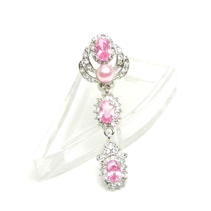 トップダウン パール＆ジェムズ バナナバーベル | ピアス専門店HOMESLICEPRODUCTIONS | 詳細画像1 