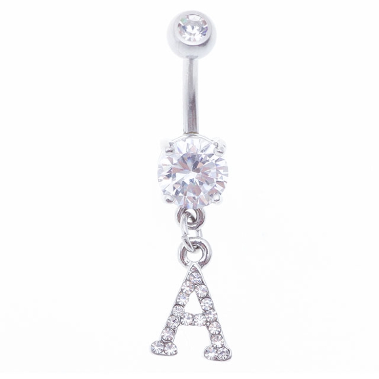 イニシャル バナナバーベル | ピアス専門店HOMESLICEPRODUCTIONS | 詳細画像9 