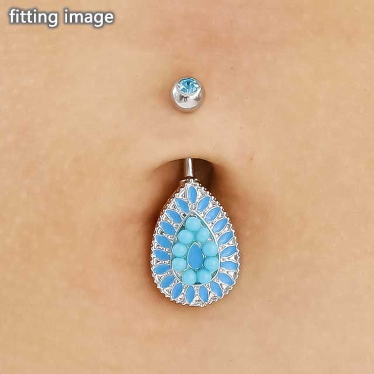 14G ティアドロップ バナナバーベル【ボディピアス | ピアス専門店HOMESLICEPRODUCTIONS | 詳細画像14 