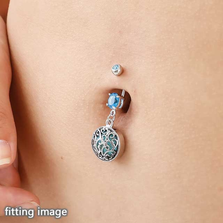 14G ゴージャスストーン バナナバーベル【 | ピアス専門店HOMESLICEPRODUCTIONS | 詳細画像14 