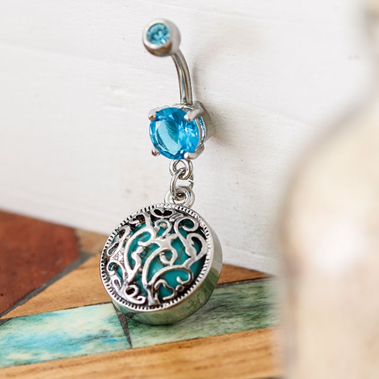 14G ゴージャスストーン バナナバーベル【 | ピアス専門店HOMESLICEPRODUCTIONS | 詳細画像10 