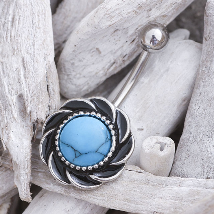 14G フラワーボタン バナナバーベル【 | ピアス専門店HOMESLICEPRODUCTIONS | 詳細画像14 