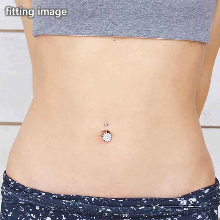 14G センターオパールフラワー バナナバーベル【 | ピアス専門店HOMESLICEPRODUCTIONS | 詳細画像13 