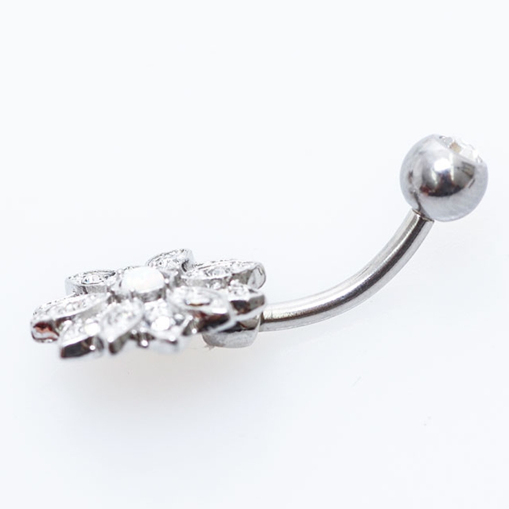 14G センターオパールフラワー バナナバーベル【 | ピアス専門店HOMESLICEPRODUCTIONS | 詳細画像8 