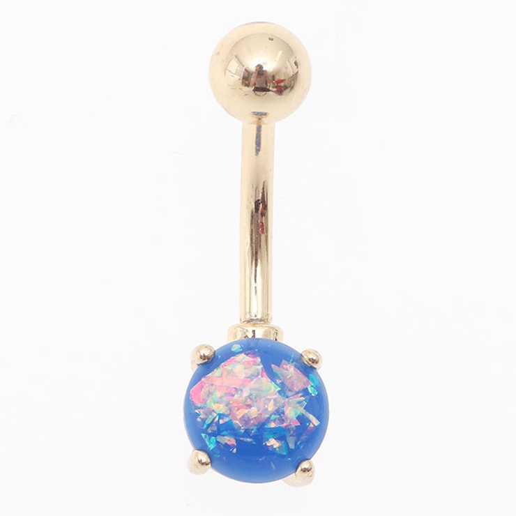 1ヘソピアス 4G オパールグリッター | ピアス専門店HOMESLICEPRODUCTIONS | 詳細画像9 