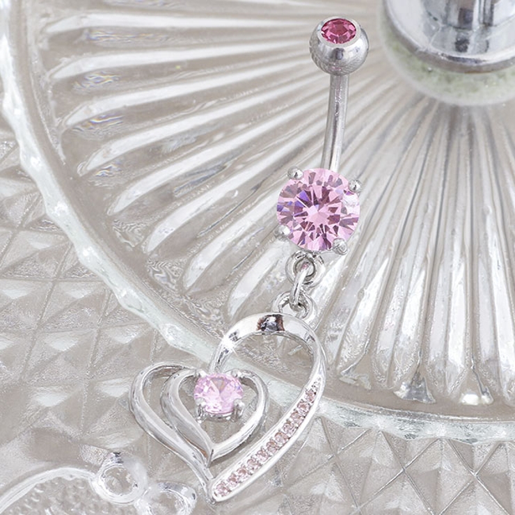 14G ダブルハートダングル バナナバーベル | ピアス専門店HOMESLICEPRODUCTIONS | 詳細画像13 