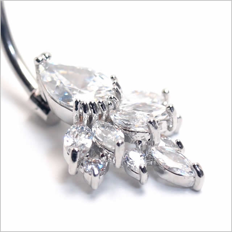 ヘソピアス 14G CZ | ピアス専門店HOMESLICEPRODUCTIONS | 詳細画像3 