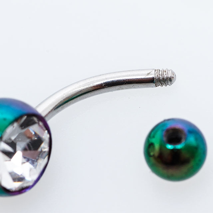 14G メタリックコーティング アクリルボール | ピアス専門店HOMESLICEPRODUCTIONS | 詳細画像8 