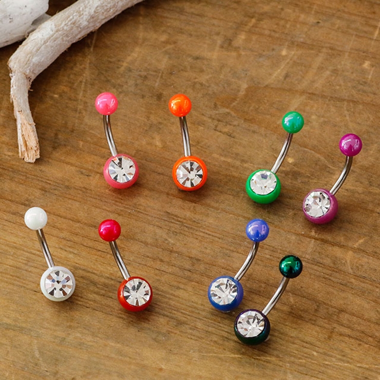 14G メタリックコーティング アクリルボール | ピアス専門店HOMESLICEPRODUCTIONS | 詳細画像12 