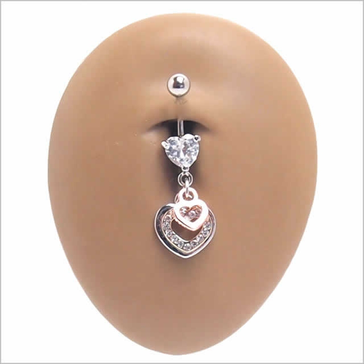 ヘソピアス 14G トリプルパヴェジュエル | ピアス専門店HOMESLICEPRODUCTIONS | 詳細画像5 
