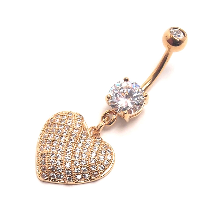 ヘソピアス 14G マイクロCZ | ピアス専門店HOMESLICEPRODUCTIONS | 詳細画像1 