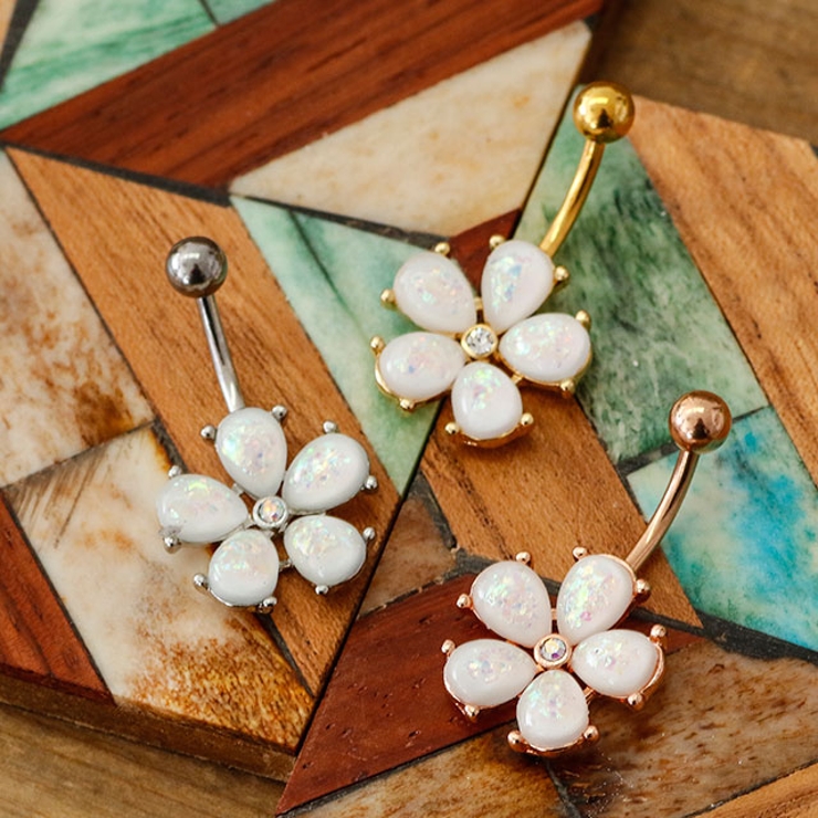 ヘソピアス 14G オパールグリッター | ピアス専門店HOMESLICEPRODUCTIONS | 詳細画像18 