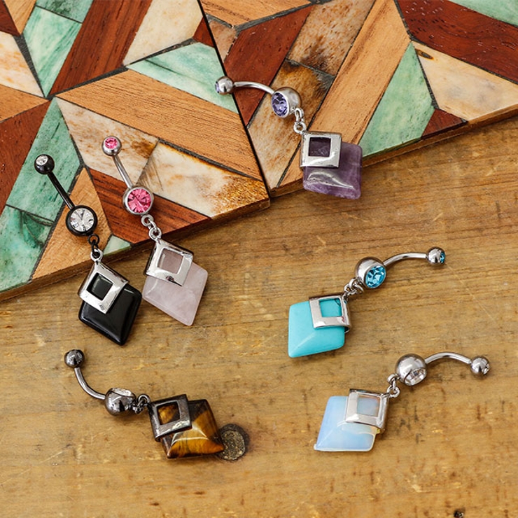 ヘソピアス 14G シャープ | ピアス専門店HOMESLICEPRODUCTIONS | 詳細画像21 