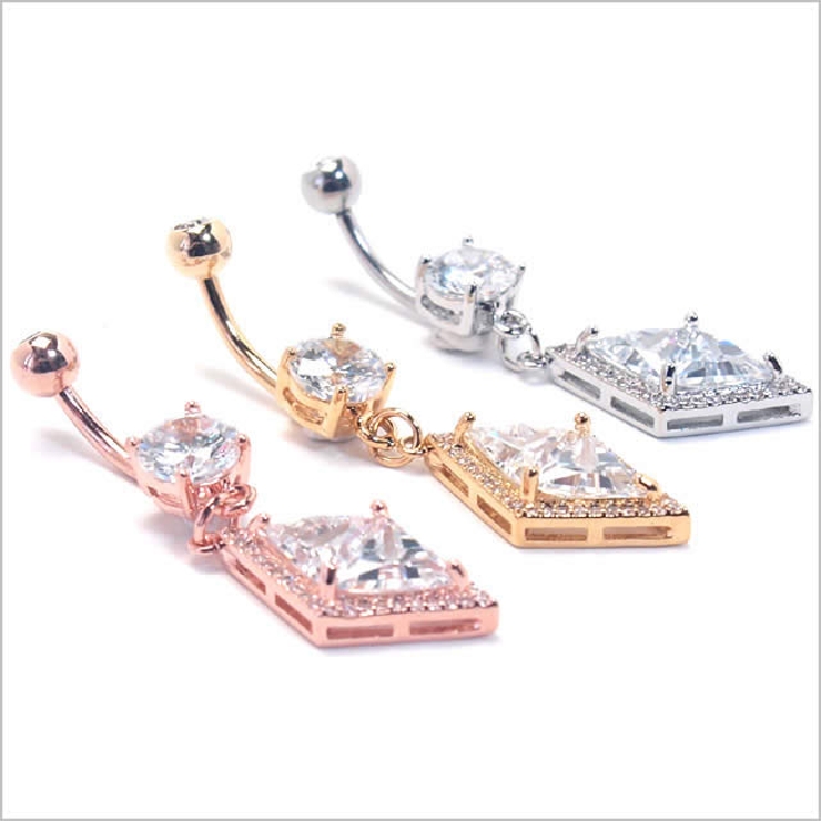 ヘソピアス 14G CZ | ピアス専門店HOMESLICEPRODUCTIONS | 詳細画像6 
