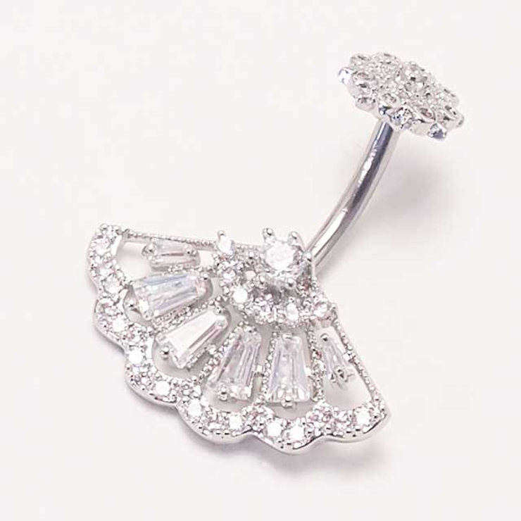 ヘソピアス 14G ビンテージファン | ピアス専門店HOMESLICEPRODUCTIONS | 詳細画像3 