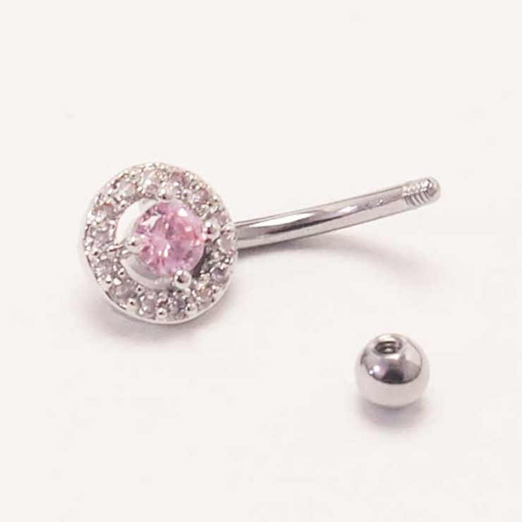 アイブロウ 16G ラウンドジュエル＆オパール | ピアス専門店HOMESLICEPRODUCTIONS | 詳細画像9 