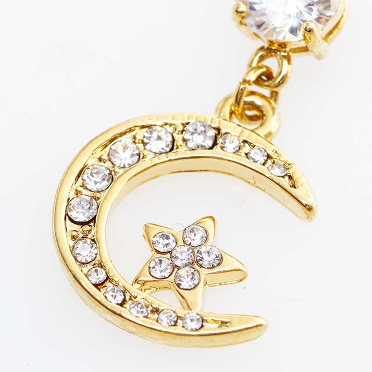 ムーン＆スター バナナバーベル 三日月 | ピアス専門店HOMESLICEPRODUCTIONS | 詳細画像7 