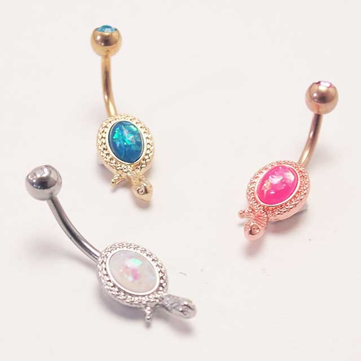 ヘソピアス 14G スネークラップ | ピアス専門店HOMESLICEPRODUCTIONS | 詳細画像8 