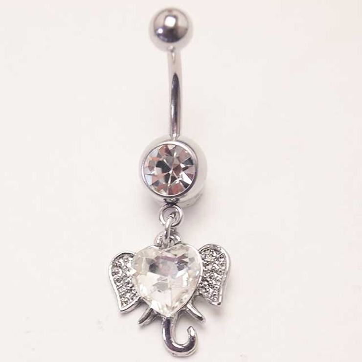 ヘソピアス 14G ハートCZ | ピアス専門店HOMESLICEPRODUCTIONS | 詳細画像8 