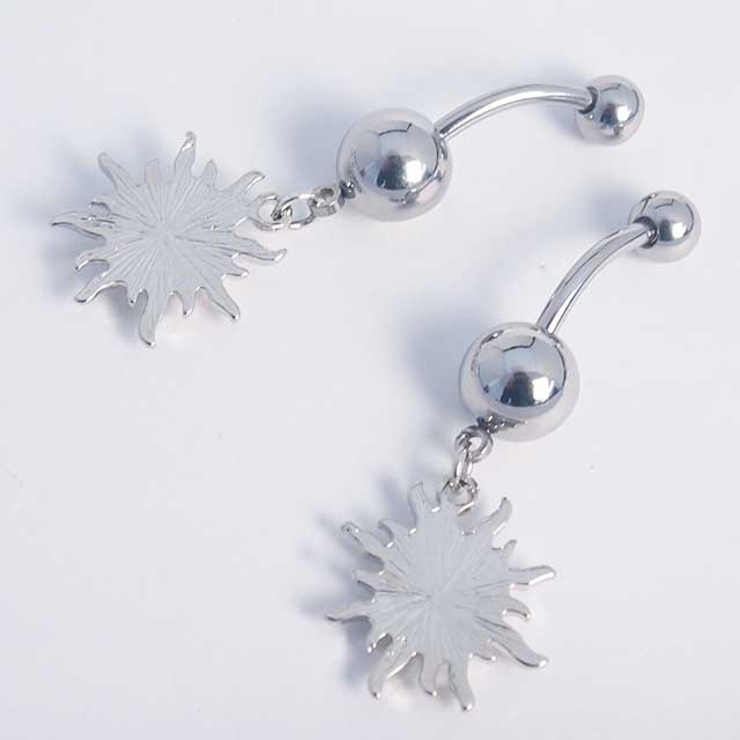 トライバルサンダングル イルミネーションストーン＆オパールグリッター バナナバー… | ピアス専門店HOMESLICEPRODUCTIONS | 詳細画像7 