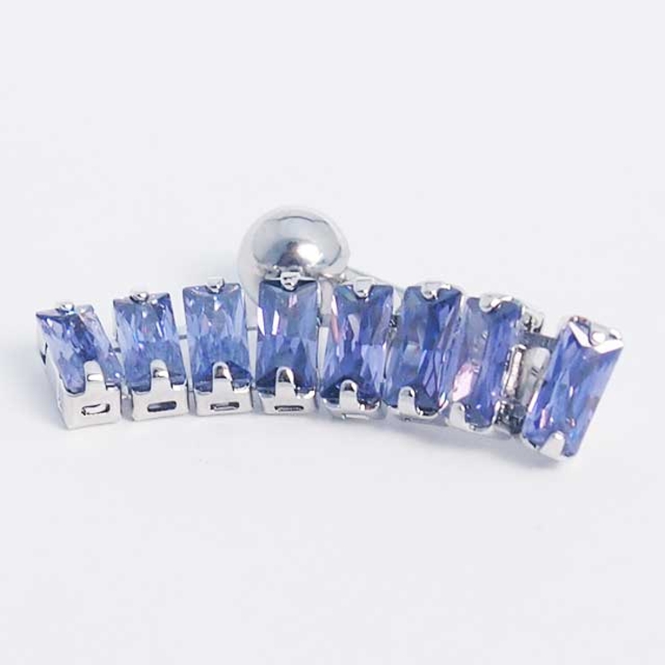 ヘソピアス CZ 8バゲット | ピアス専門店HOMESLICEPRODUCTIONS | 詳細画像4 