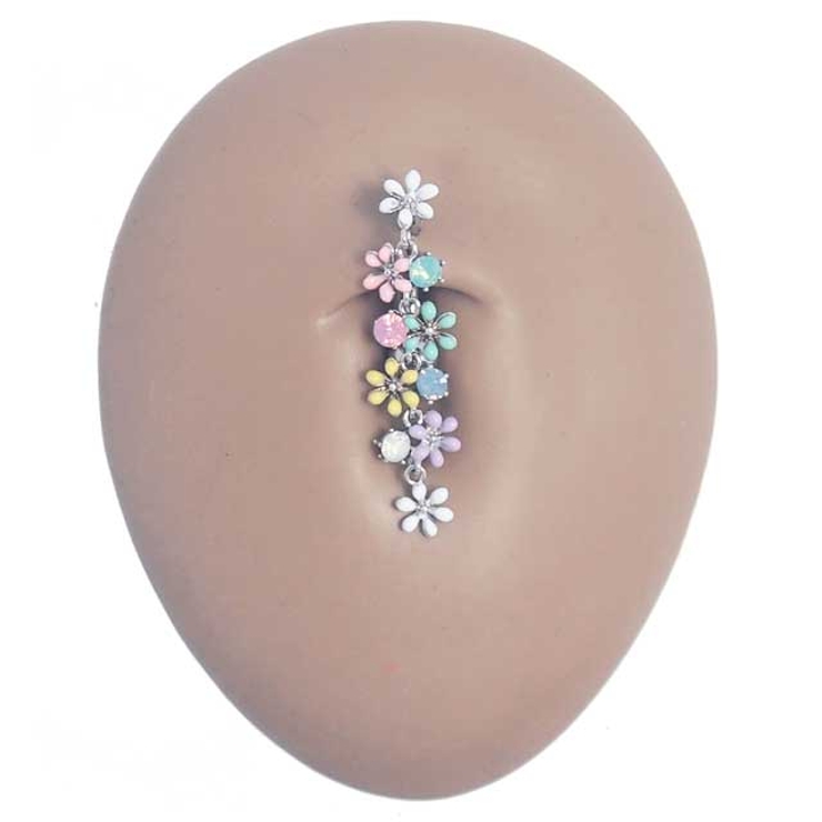 ヘソピアス 14G オパライトクリスタルストーン | ピアス専門店HOMESLICEPRODUCTIONS | 詳細画像8 