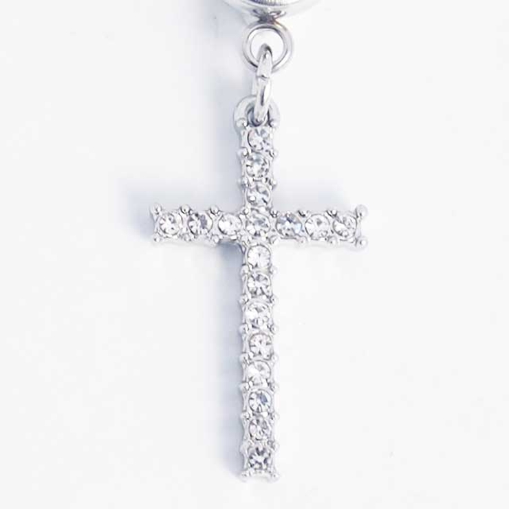 ヘソピアス クリスタルパヴェ クロスダングル | ピアス専門店HOMESLICEPRODUCTIONS | 詳細画像3 