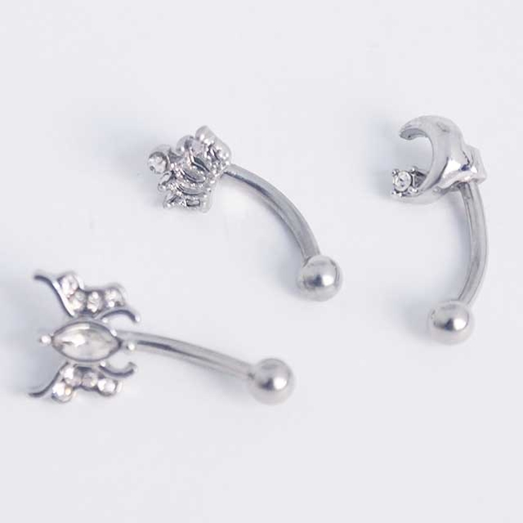 ヘソピアス ミニチャーム アイブロウ | ピアス専門店HOMESLICEPRODUCTIONS | 詳細画像5 