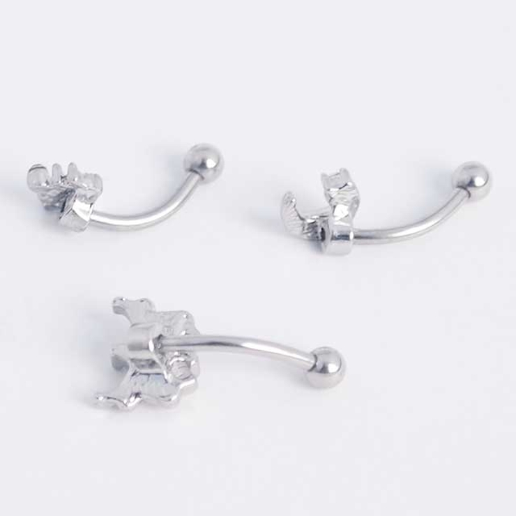 ヘソピアス ミニチャーム アイブロウ | ピアス専門店HOMESLICEPRODUCTIONS | 詳細画像6 