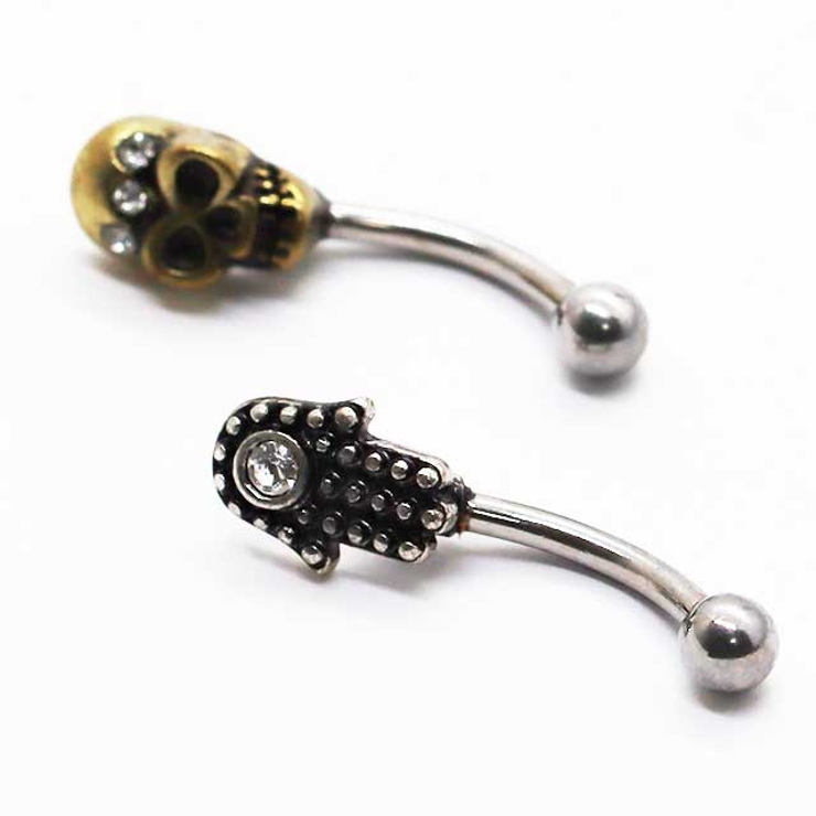 アイブロウ 16G ハムサ | ピアス専門店HOMESLICEPRODUCTIONS | 詳細画像6 