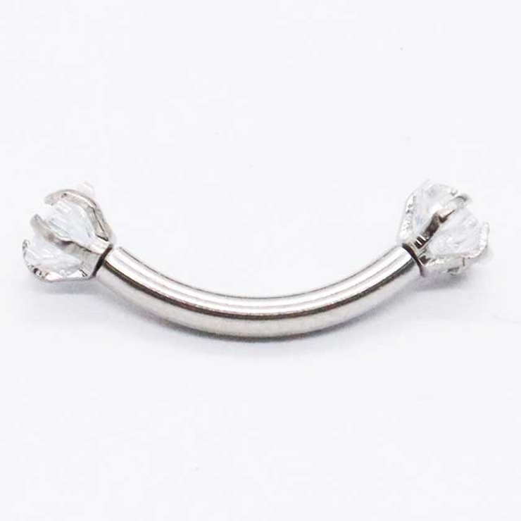 アイブロウ 16G スター | ピアス専門店HOMESLICEPRODUCTIONS | 詳細画像4 