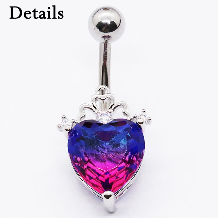 ヘソピアス 14G ハートフィリグリー | ピアス専門店HOMESLICEPRODUCTIONS | 詳細画像3 