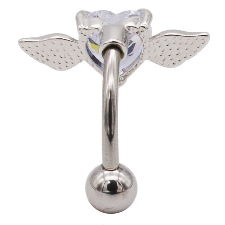 ヘソピアス 14G ハート | ピアス専門店HOMESLICEPRODUCTIONS | 詳細画像6 