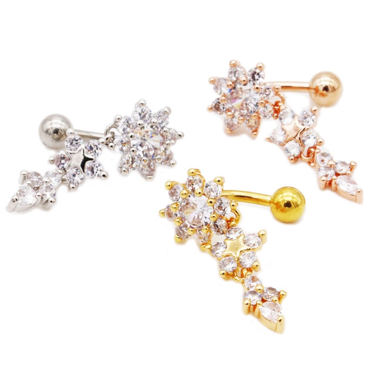 ヘソピアス 14G 花 | ピアス専門店HOMESLICEPRODUCTIONS | 詳細画像7 