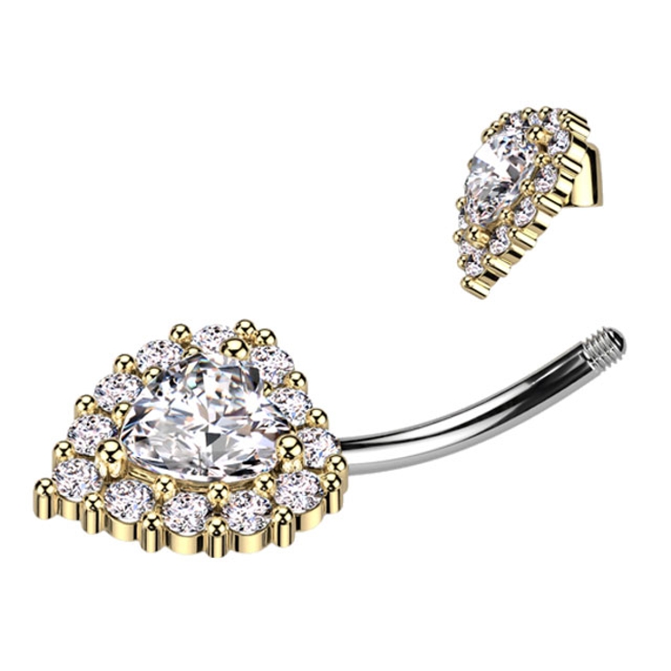 ヘソピアス 14G ゴージャス | ピアス専門店HOMESLICEPRODUCTIONS | 詳細画像3 