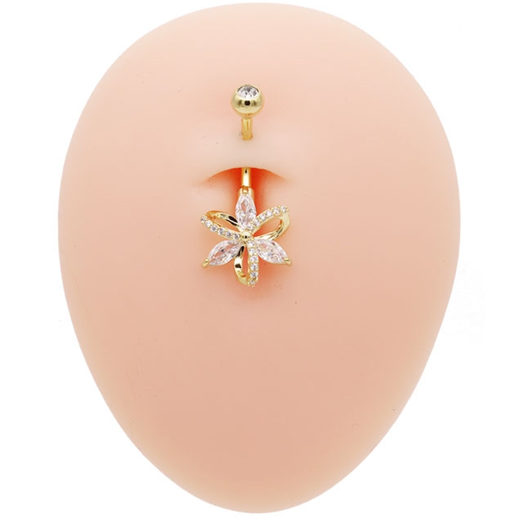 ヘソピアス 14G フラワー | ピアス専門店HOMESLICEPRODUCTIONS | 詳細画像9 