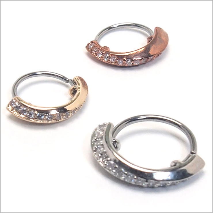 ボディピアス 20G ラインCZ | ピアス専門店HOMESLICEPRODUCTIONS | 詳細画像7 