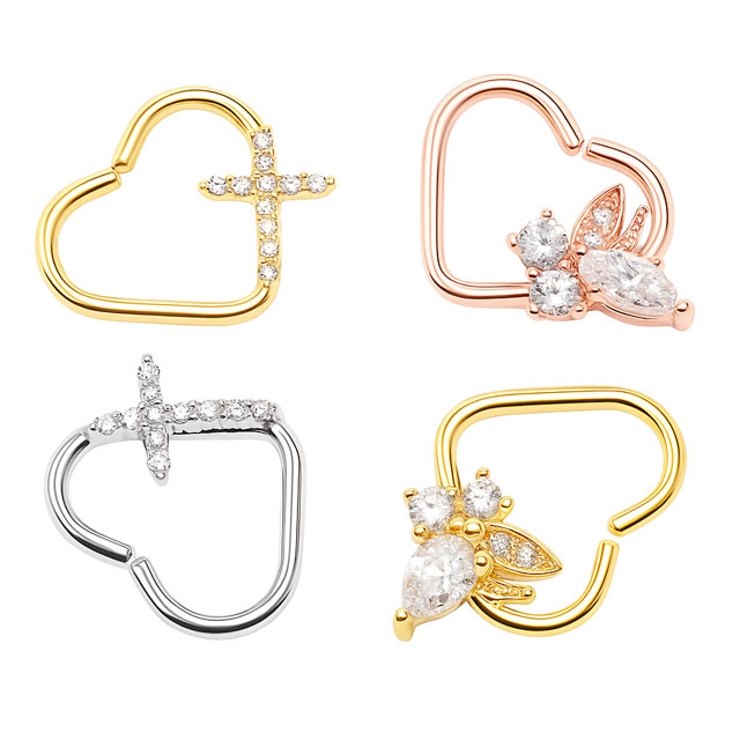 316Lサージカルステンレス 16G CZ | ピアス専門店HOMESLICEPRODUCTIONS | 詳細画像10 