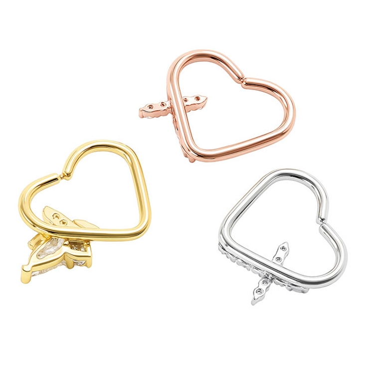 316Lサージカルステンレス 16G CZ | ピアス専門店HOMESLICEPRODUCTIONS | 詳細画像11 