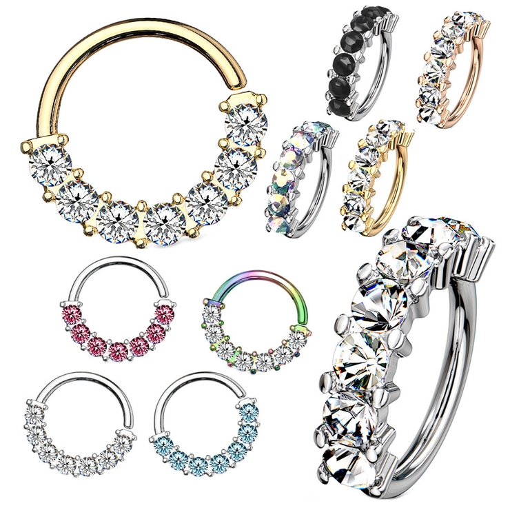 ボディピアス 7ジェム ジュエル | ピアス専門店HOMESLICEPRODUCTIONS | 詳細画像1 